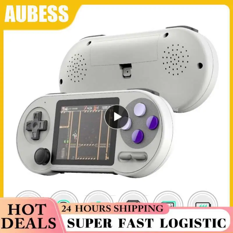 

1/2/3PCS Video Game Console Built-in 10000+ Games 3 inch IPS Screen Portable Handheld Game Retro TV Game Player AV Output