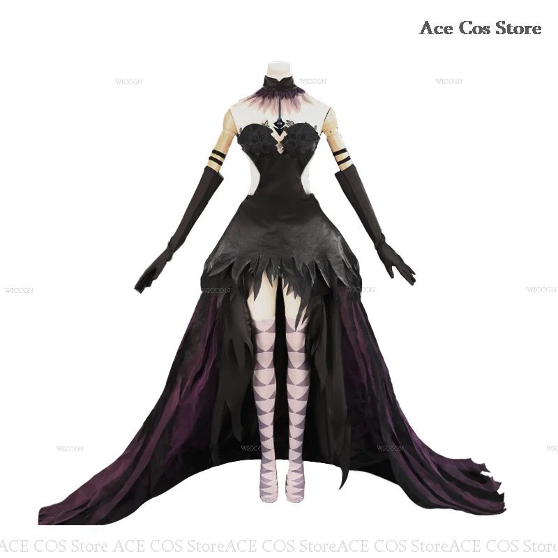 Homuras Akemi аниме косплей костюм нарядное платье богини Puella Magi Madoka Magica Walpurgis nacht