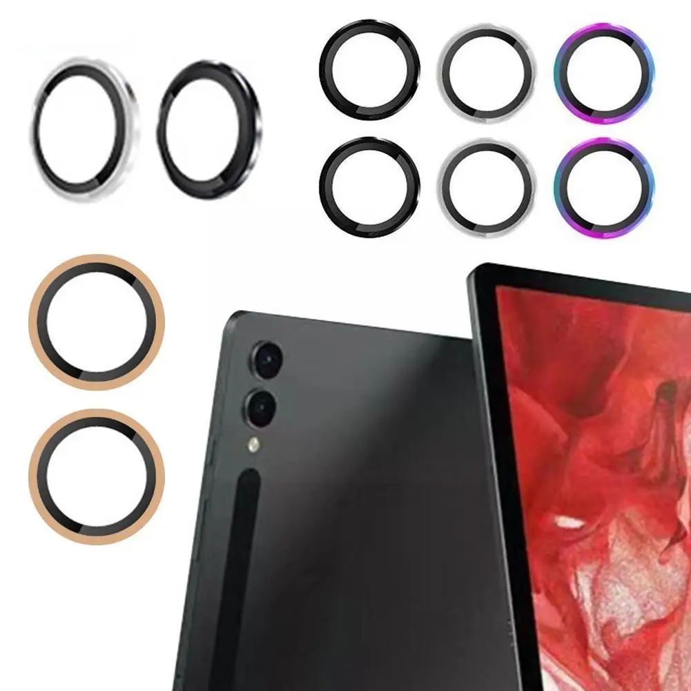 

Подходит для планшета Samsung S9, ультратонкая Защитная пленка для объектива, металлический объектив «Орлиный глаз» для Tab S9, ультраплоская пленка для объектива T9D5
