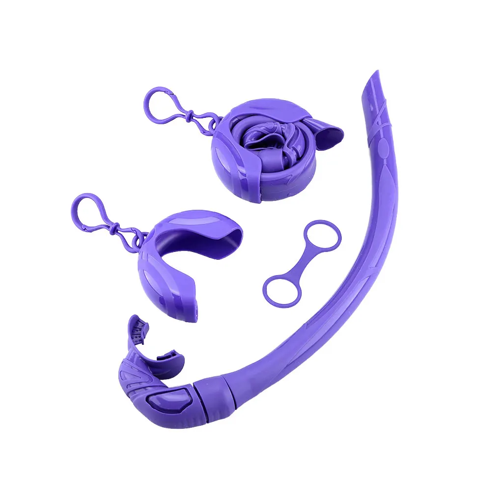 

1/2/3 трубка для подводного плавания, портативная профессиональная эргономичная Гибкая уличная спортивная трубка для подводного плавания, д...