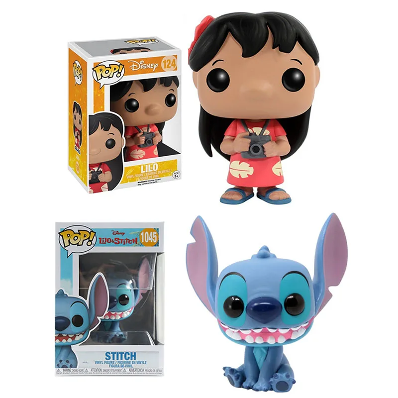 Funko Pop Disney Lilo & Stitch STITCH #636 #159 #978 Lilo #124 Scrump #128  Cute Action Figure Toys Collection Dolls Kids Gifts - AliExpress