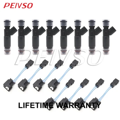 8 шт. топливная форсунка 2F1E-A7A 53030778 53030778AB RL030778AB FJ682 для DODGE и JEEP B1500 B2500 B3500 GRAND CHEROKEE 5,2 л 5,9 л