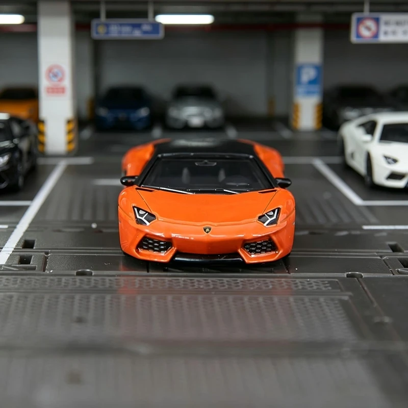 Фото Модель суперкара Lamborghini LP700-4 из сплава, масштаб 1:64, подходит для коллекции и может быть подарен. №1