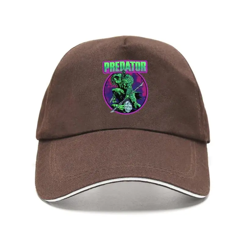 

New cap hat Predator en Baseball Cap - Neon Green and Purpe Predator Circe ogo Iage