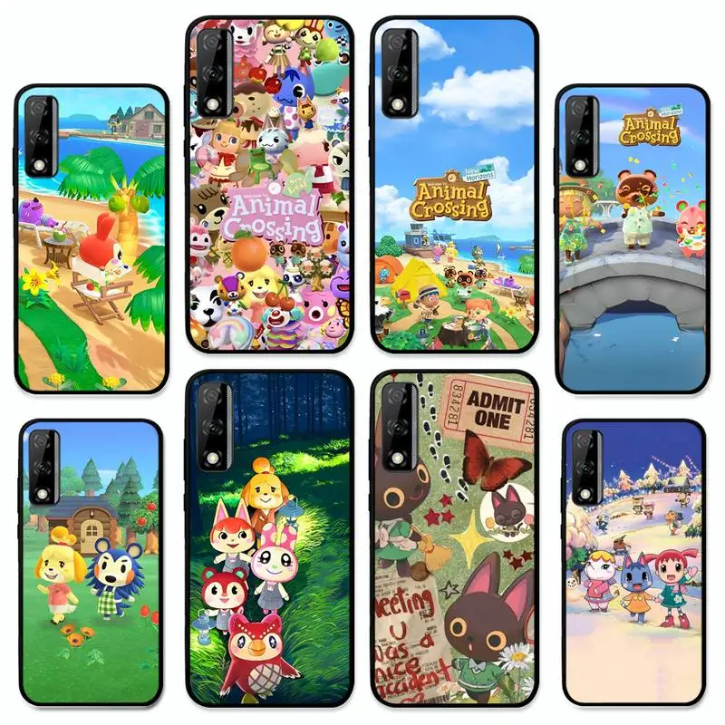 

Yinuoda Animal C-Crossing Phone Case for Huawei Y 6 9 7 5 8s prime 2019 2018 enjoy 7 plus