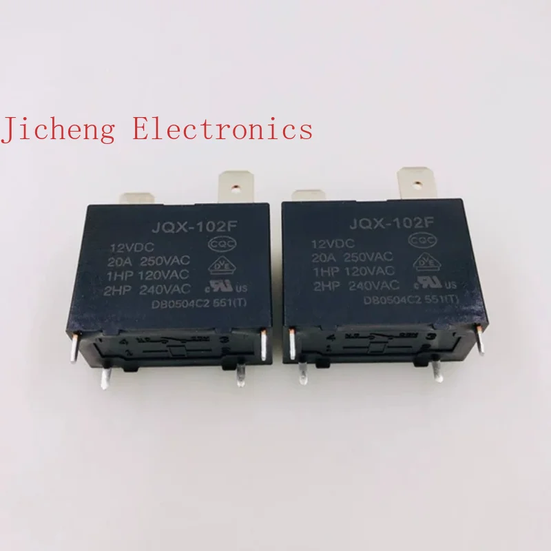 Реле JQX-102F-12VDC группа нормально открытых 4-контактных водонагревателей для