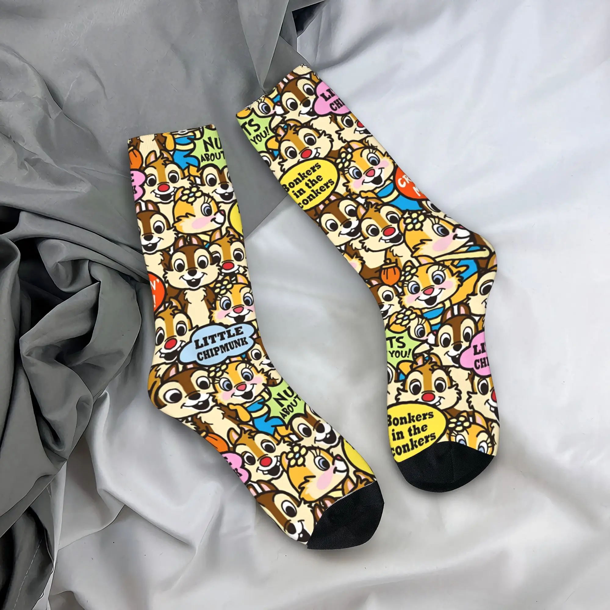 Носки с героями мультфильмов Чип Дейл Орехи о тебя мужские и женские