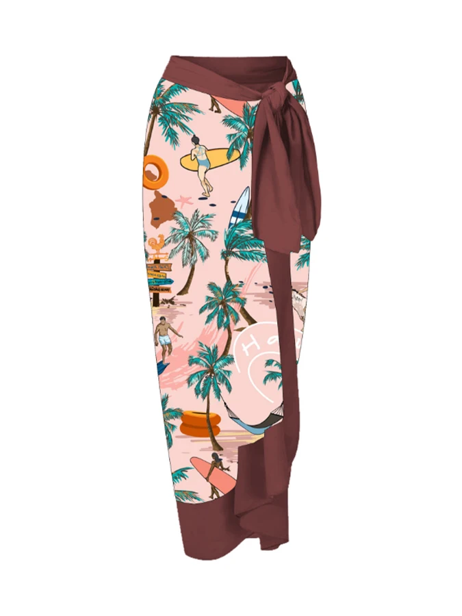 Рисунок 4 - Женский модный купальник с цветочным принтом