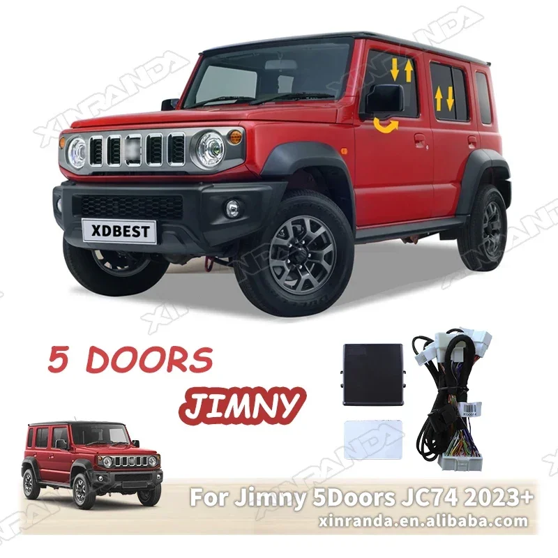 

XL Jimny автоматический доводчик окон одним щелчком мыши, автоматическое складное зеркало заднего вида для Suzuki Jimny, 5-дверный JC74 2024 2025