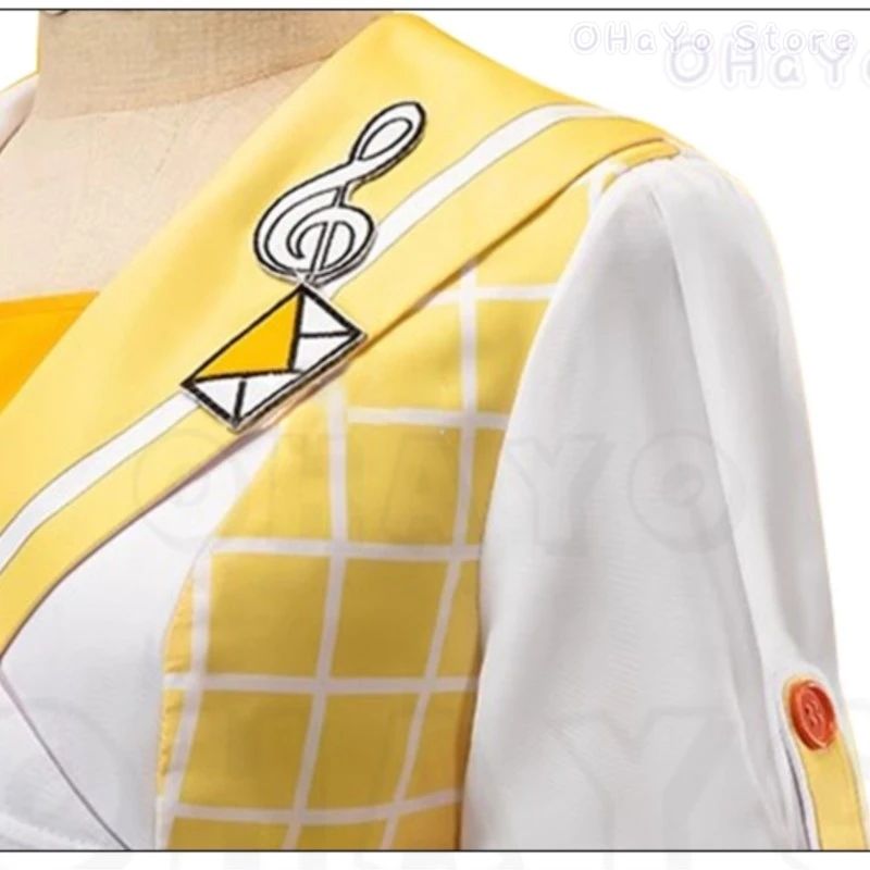 Костюм виртуальной певицы проект Sekai Рен Len магический Мирай 2024 косплей костюм