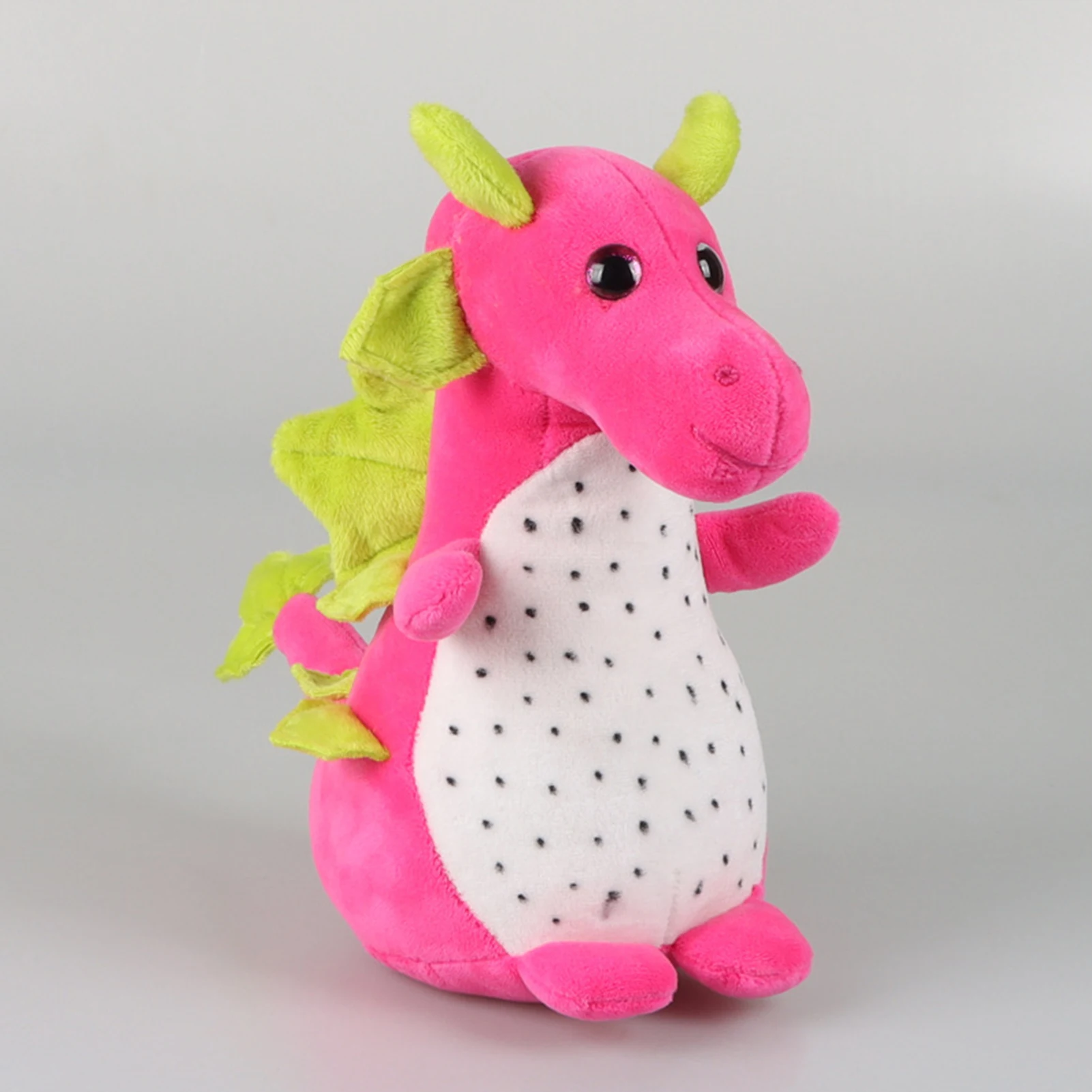 

25cm Kawaii Pitaya Dragon Plush Toys Dragon Fruit Macaroon Plushies Stuffed Dragon Animal Dolls for Children Birthday Gifts
