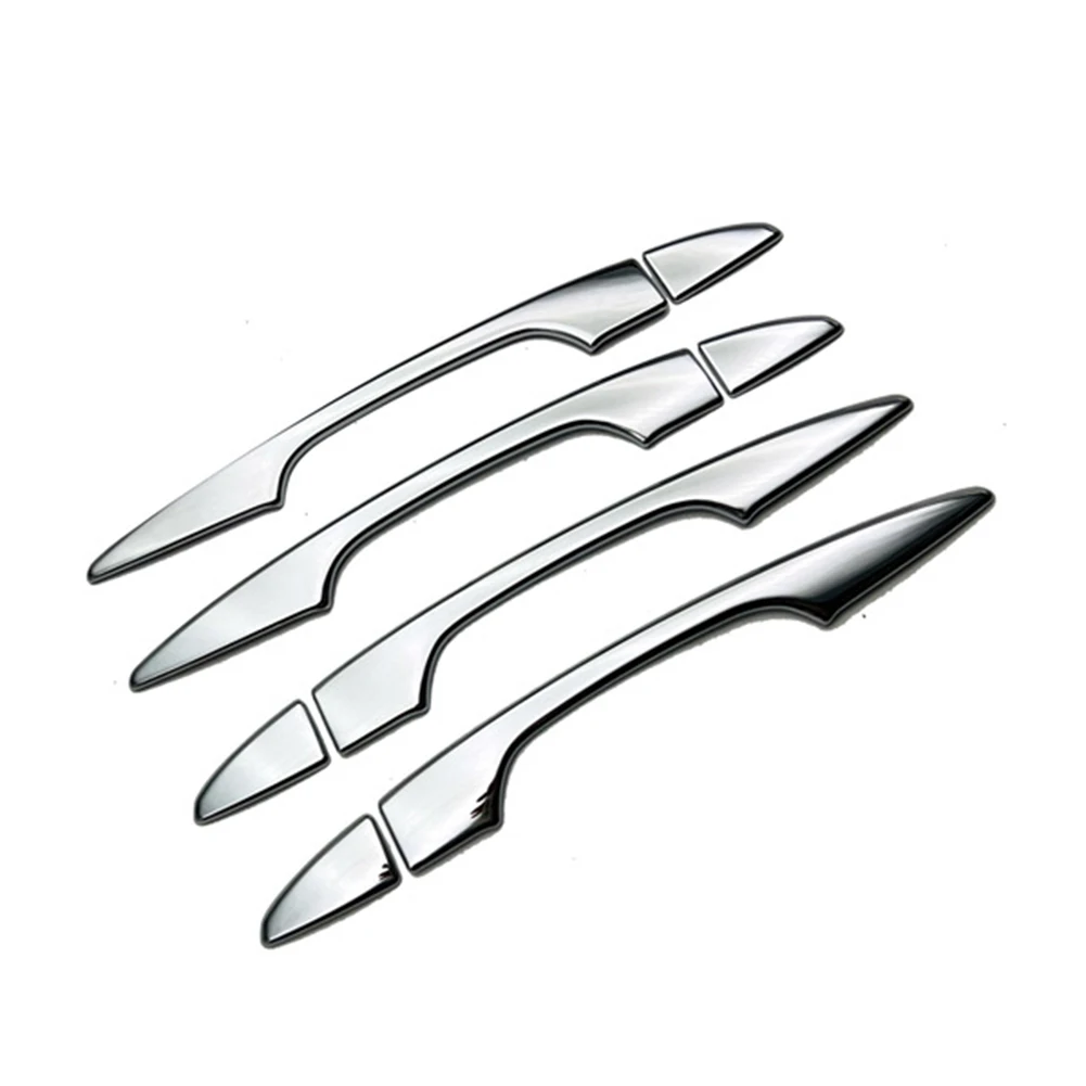

For Mitsubishi Outlander 2022 ABS Chrome Side Door Handle Top Cover Car Accessories Side Door Handle Top Cover