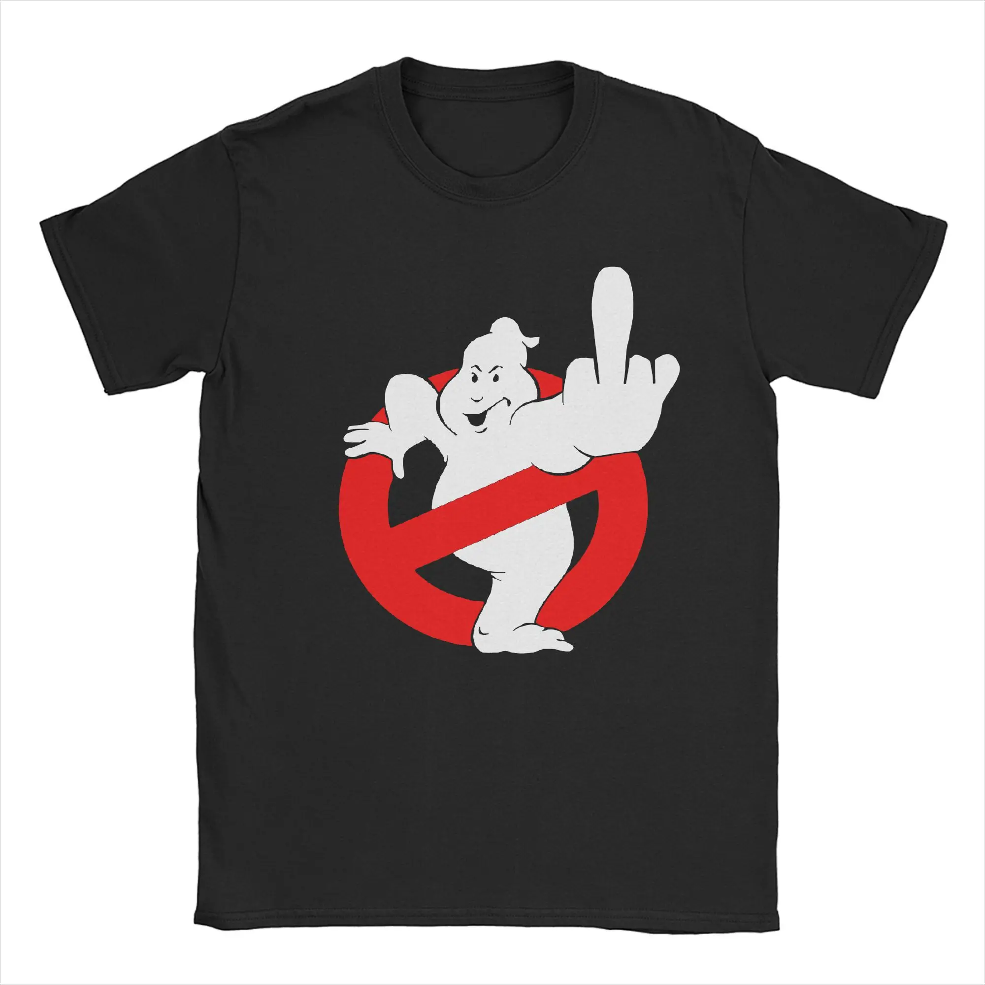 Men T-Shirts GhostBuster Awesome Cotton Tees Short Sleeve T Shirts Round Neck Tops Party