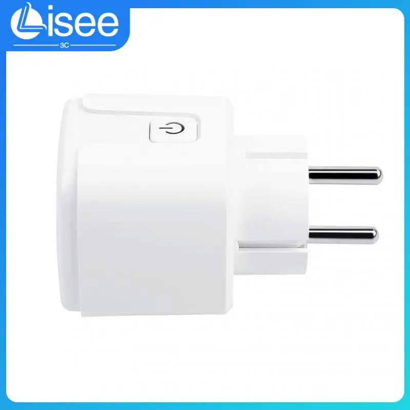 

Voice Control Power Adapter Tuya Smart Outlet Work With Alexa Google Home Timer Wifi Smart Plug Yandex Smart Home Remote Control