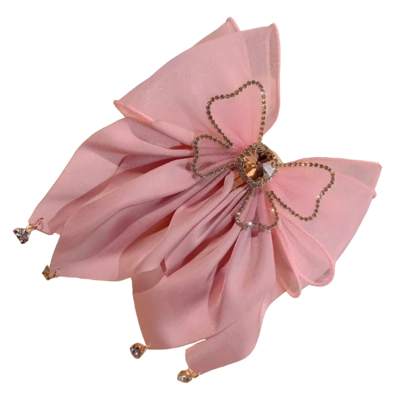 Заколка для волос с косами горячих девушек многослойная пряжа в форме банта