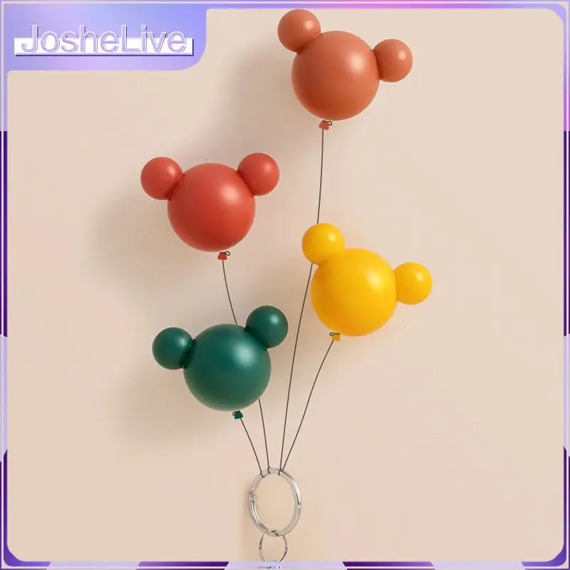 

Seamless Hook Bear Creative Sticky Hook Free Punch Wall Clothes Hook Key Hook