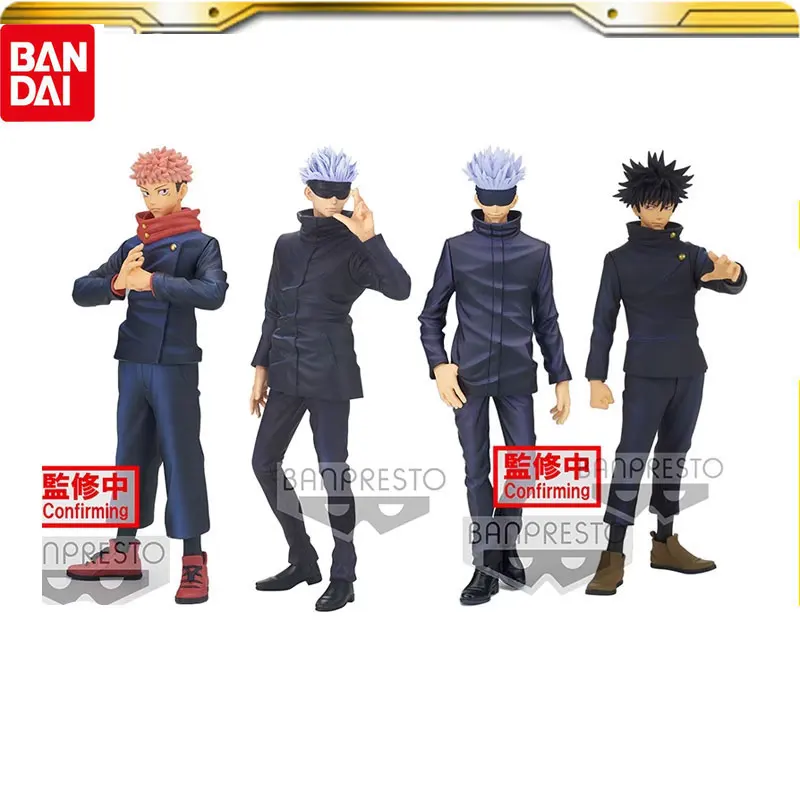 

Bandai Jujutsu Kaisen Anime Figure Itadori Yuji Geto Suguru Gojo Satoru Kugisaki Nobara Fushiguro Megumi Action Figure Model Toy