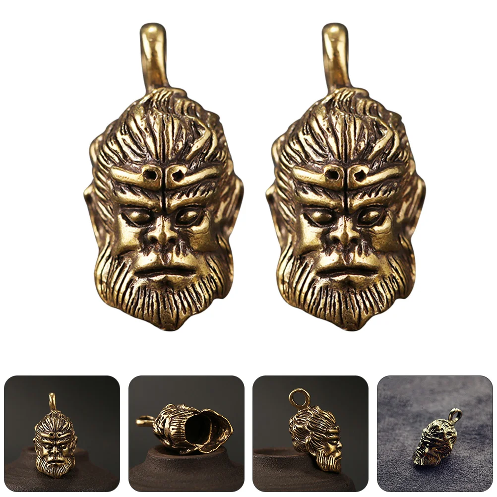 6 Pcs Accessories Vivid Key Ring Pendant Keychain Hanging Ornament Car Charms Bracelets Bulk Creative Bag Hangings Animal