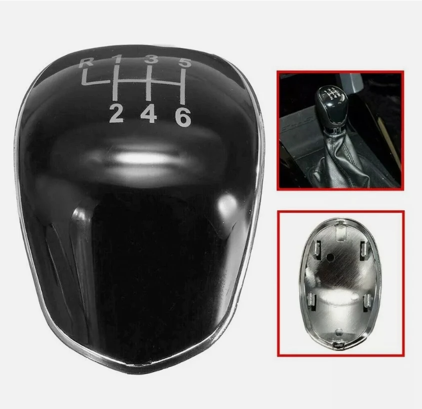 1 шт. 6-скоростная Ручка рычага переключения передач крышка эмблема значок для Ford