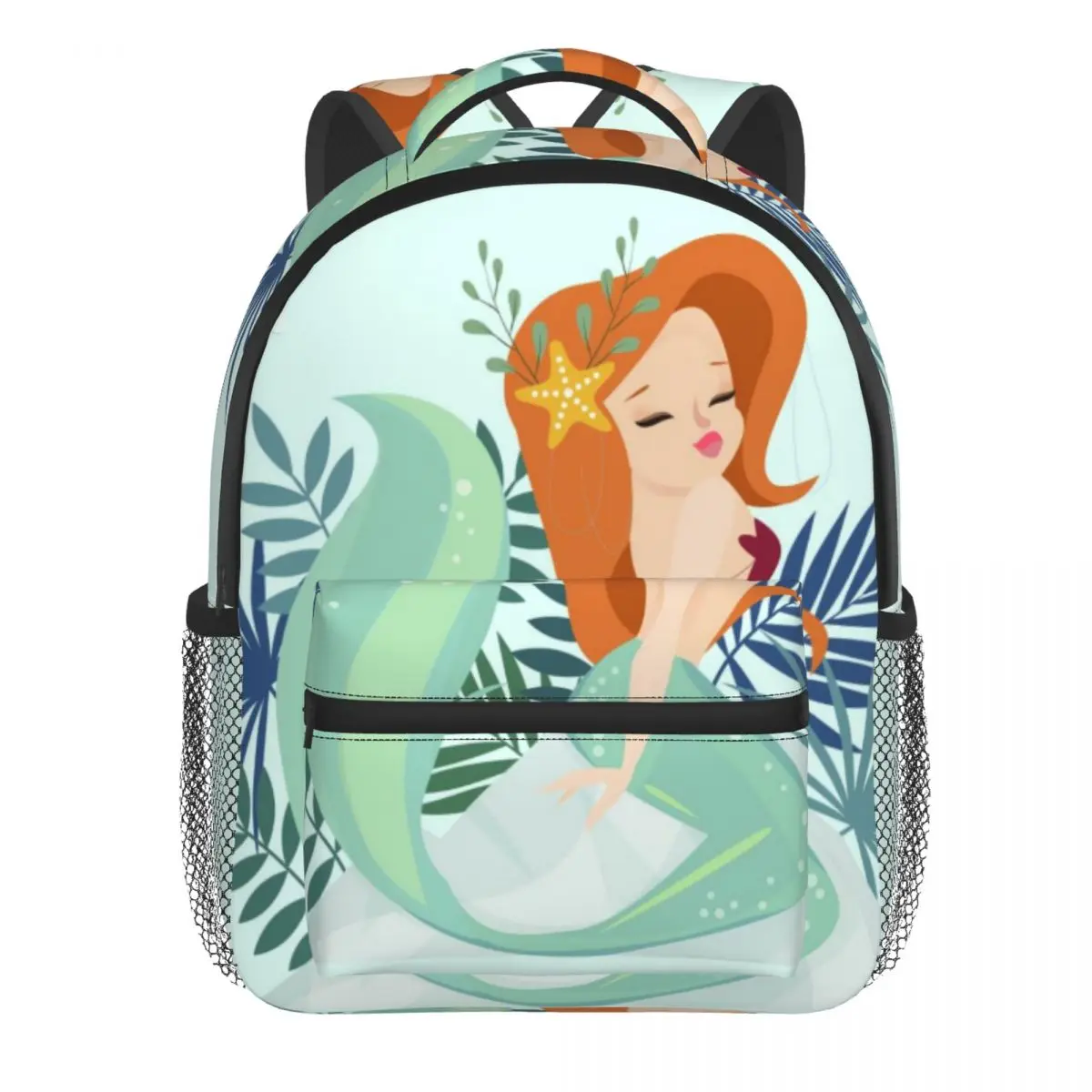 Kids Backpack Cute Summer Mermaid Kindergarten Children Mochila School Bag