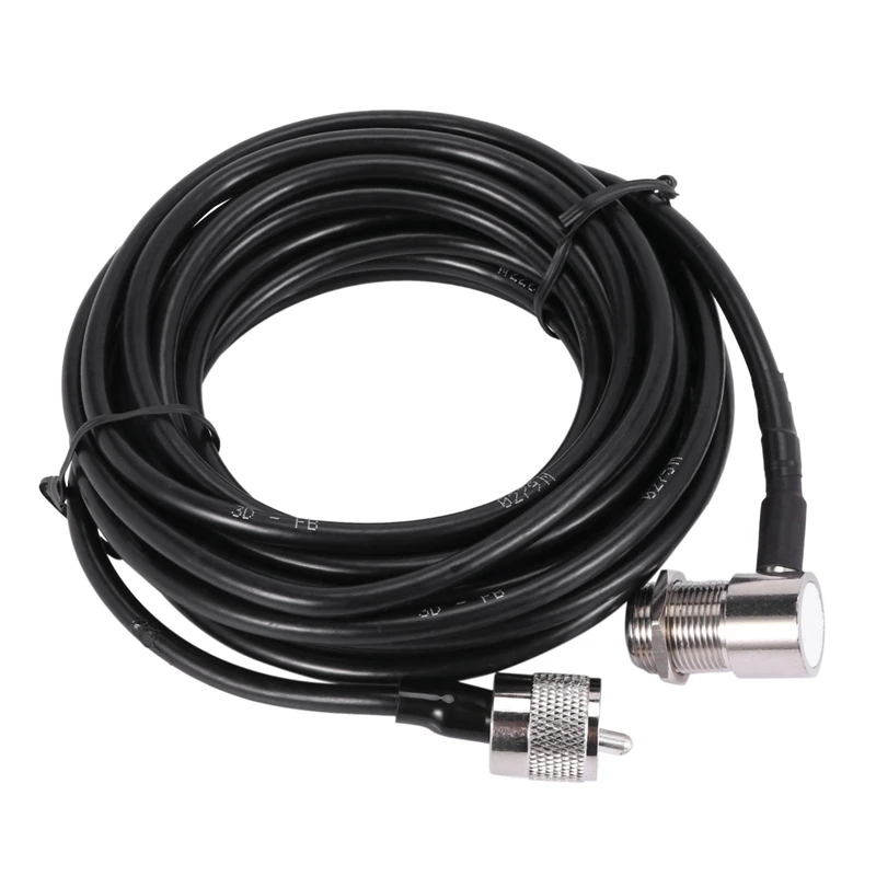 3-кратное быстрое крепление для автомобильной антенны + 5-метровый разъем PL259