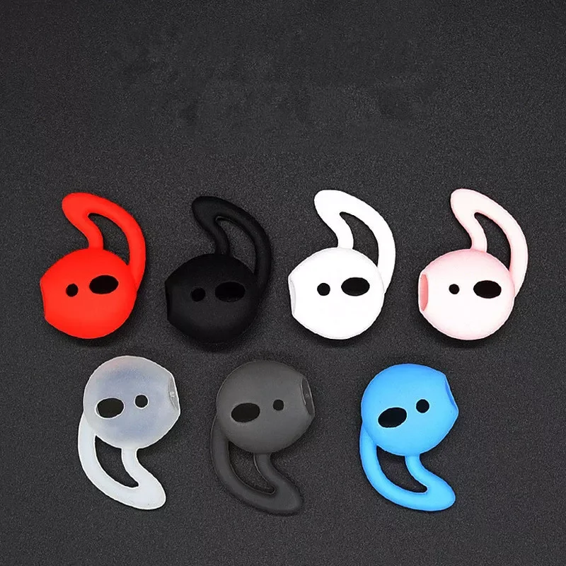 

Fashion Universal Earphone Case Cover Silicone Anti Slip Rubber Soft Ear Tips Earbuds Caps for iPhone Earpads Eartips