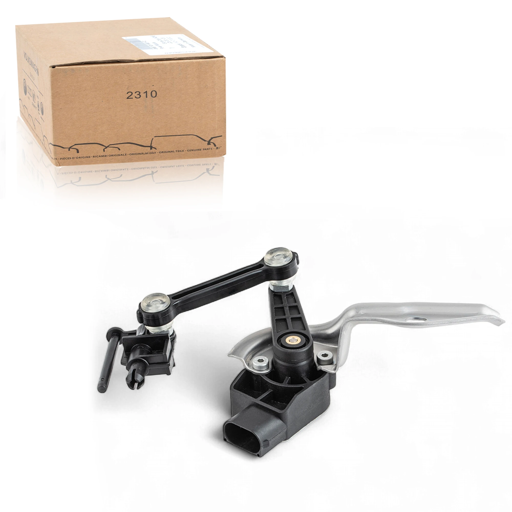 

Оригинальный 7L0616214C, 7L0616214B датчик уровня передней правой фары для AUDI Q7 3,0/3,6/4,2/6.0 2007-2015, VW Touareg 2005-2010