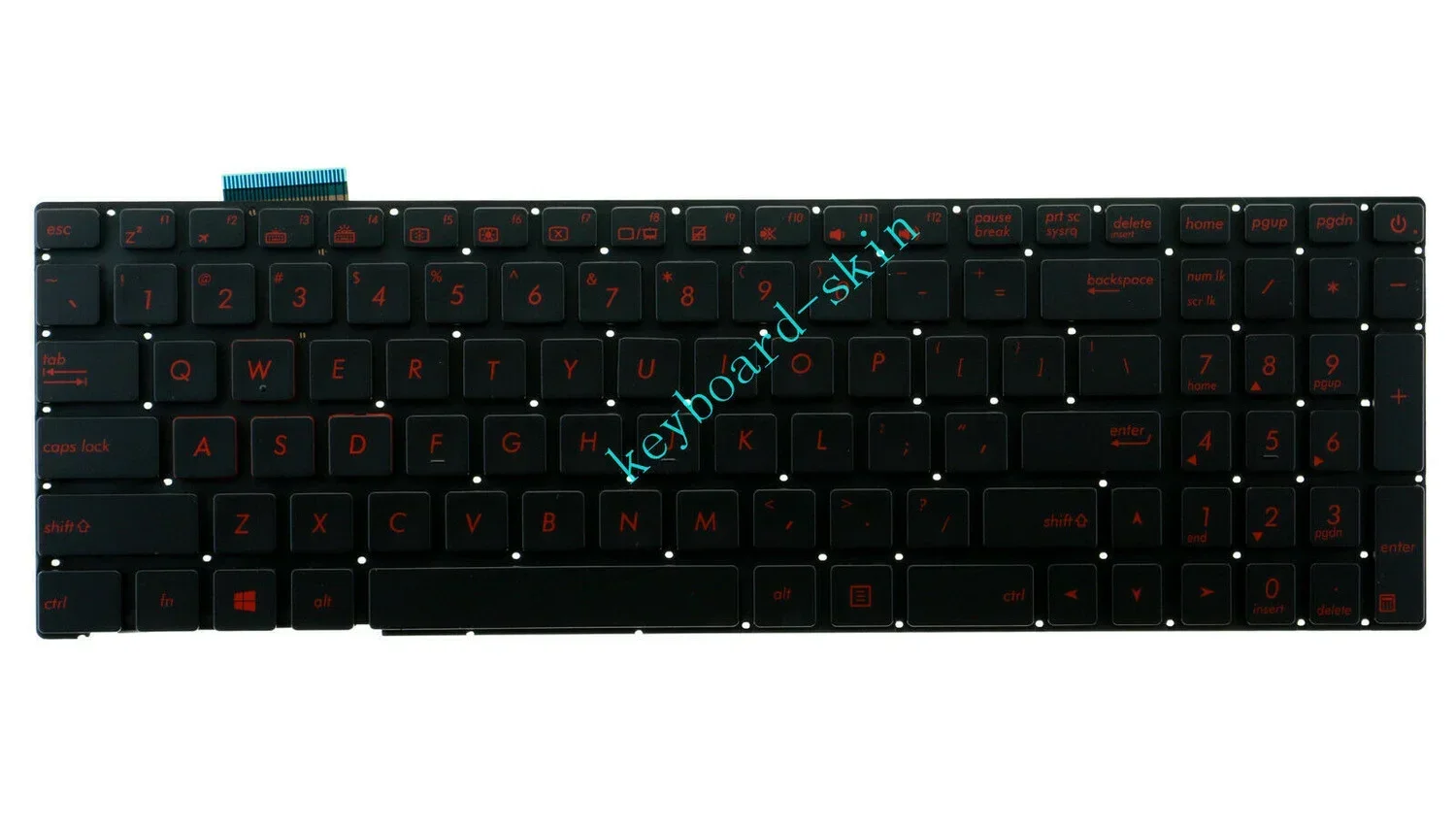 Новая клавиатура США с подсветкой без рамки для Asus GL551 GL551J GL551JK N551 N551J N551JB N551JK N551JM