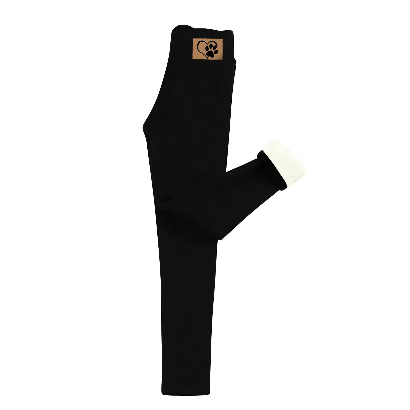 

Warm Leggings Women Winter Pants Thick Velvet Legging High Waist Black Pants Compression Lamb Wool Trousers Cold-Resistant