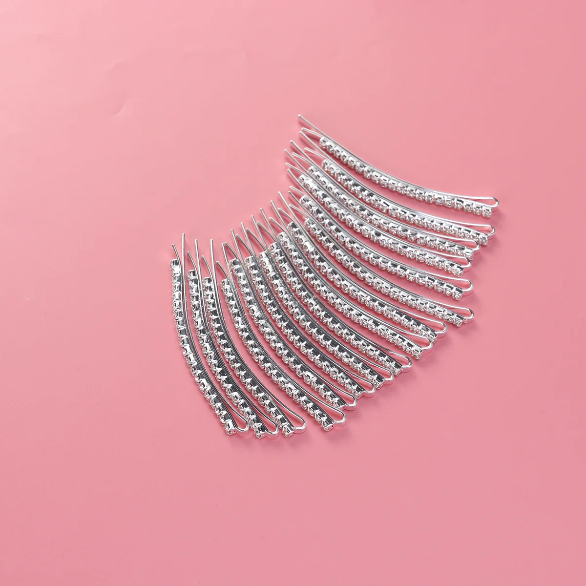 

Ladies for Side Clip Hairpin Hair Clamps Crystal Brilliant 16Pcs Hair Clip