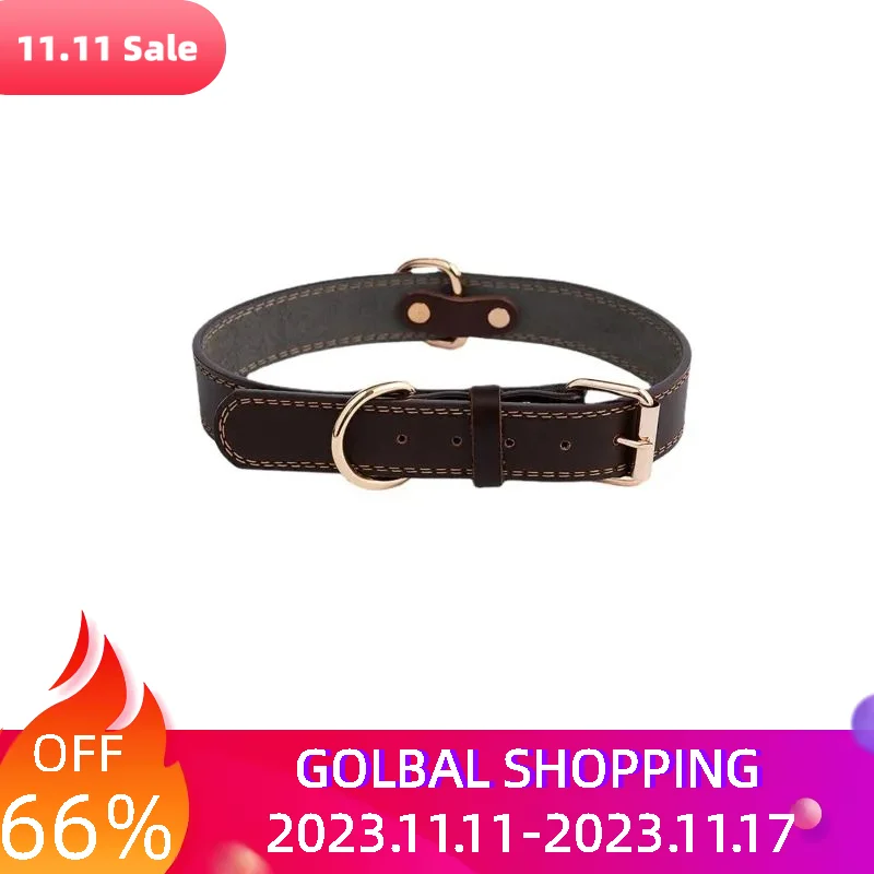 

Party Easy Clean Neck Belt Fashion Gift Dog Cat PU Leather Outdoor Walking Adjustable Length Daily Leash Pet Collar Anti Lost