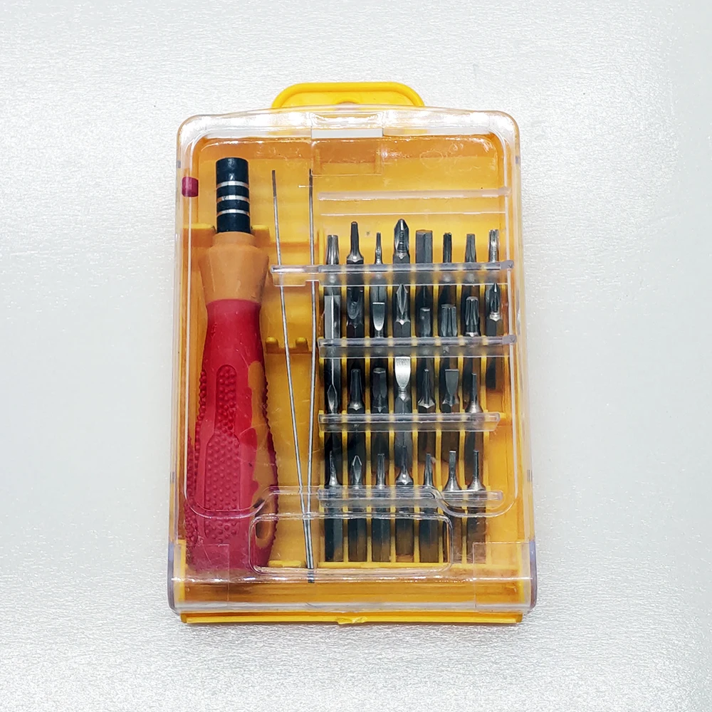 

Screwdriver Kit 24 Precision Magnetic Bits Alluminum Box DIY Screw Driver Set