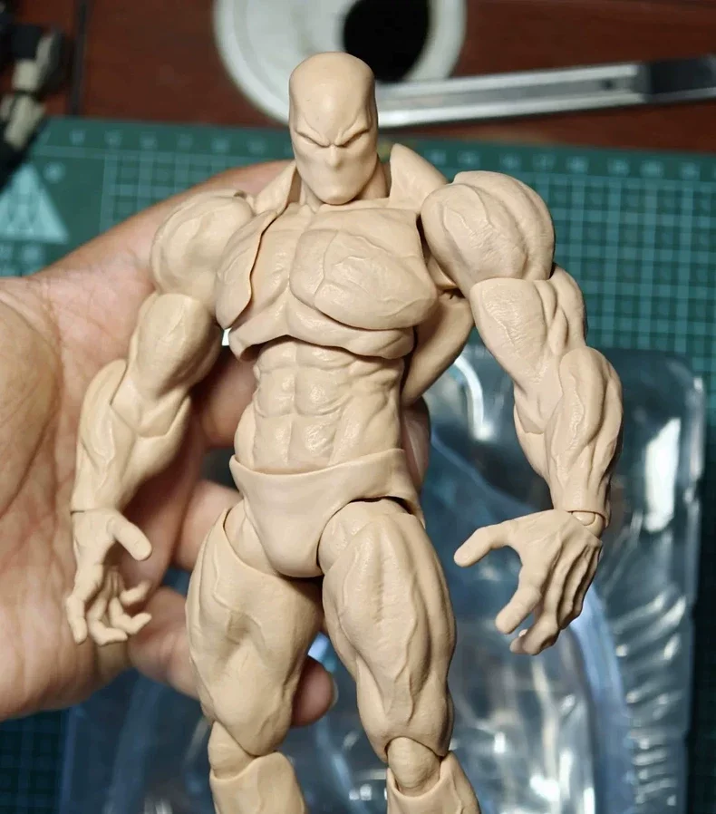 Фото Фигурка Romankey X Cowl Big Guy Ums003, масштаб 1/12, подвижное неокрашенное мускулистое тело, для взрослых коллекционеров, в наличии. №2