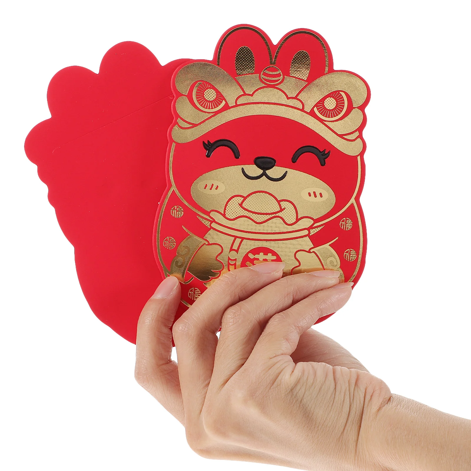 

36Pcs Portable Delicate Creative New Year Money Bags 2023 Money Bags Bunny Year Red Packets Festival Red Envelopes