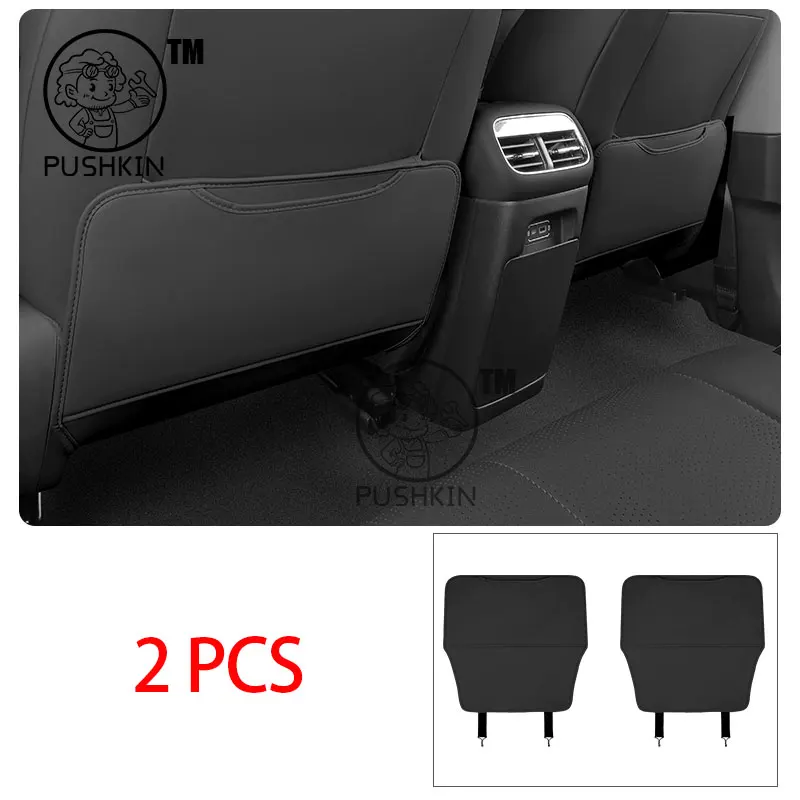 

Для GAC Trumpchi S7 2025 2026, автомобильные кожаные коврики для защиты заднего сиденья, устойчивые к царапинам и грязи, автомобильные аксессуары