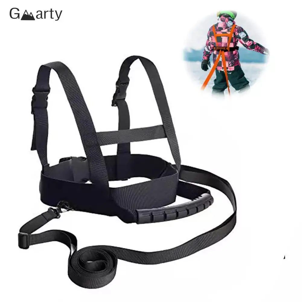 

Kids Ski Training Belt Anti-Falling Chest Strap Skiing Safety Traction Harness Rope With Nylon Webbing Plastic Buckles