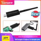 SONOFF ZB Dongle-P Zigbee 3,0 USB Dongle Plus Универсальный ZigBee 3,0 шлюз с поддержкой через Zigbee2MQTT или ZHA SONOFF ZigBee Series