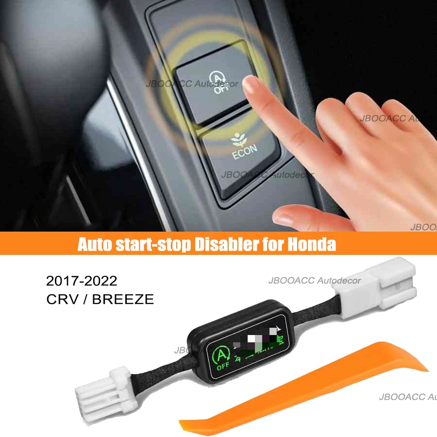 

Автоматический запуск и остановка для Honda 10-го поколения Accord Civic HRV URV CRV ZRV Inspire Breeze Crider Envix Auto Start-stop Disabler