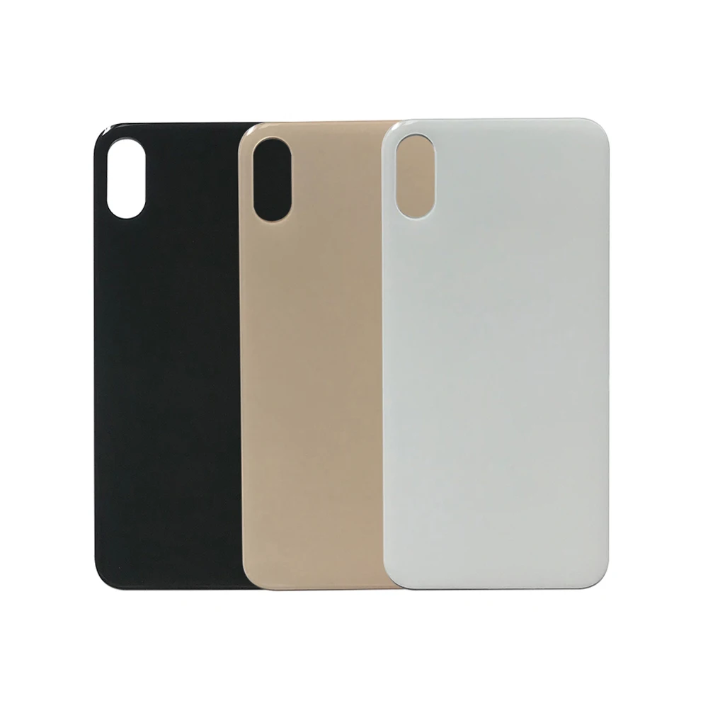 5 шт. (без логотипа) (большое отверстие) Задняя крышка стеклянный корпус корпуса