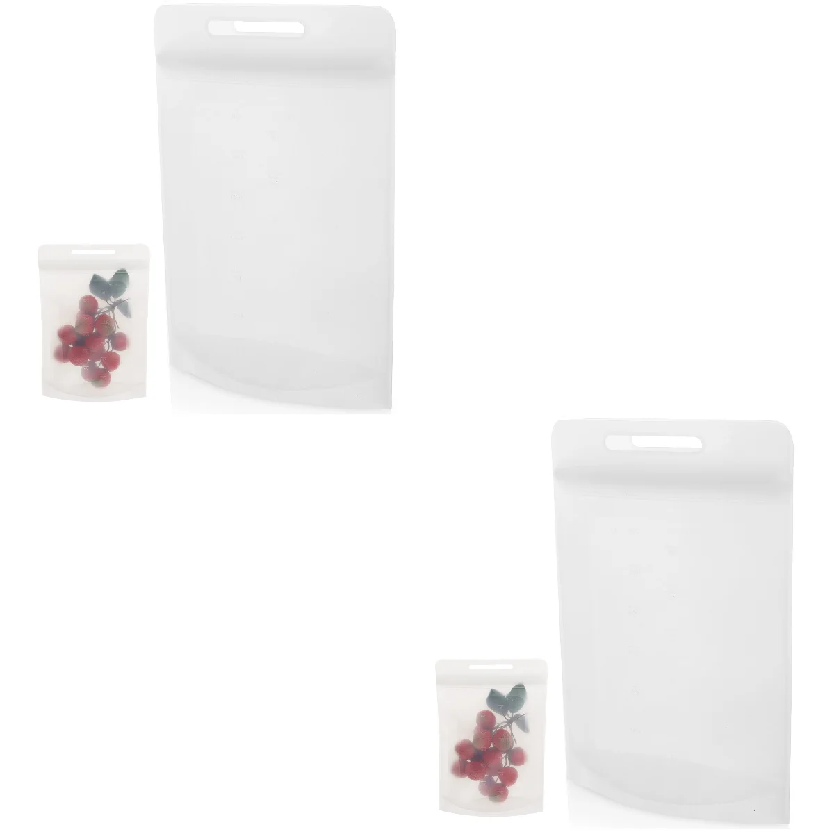 

2pcs Reusable Freezer Bag Multi-function Bag Household Food Accessory
