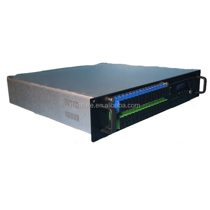 

1550nm Optical Amplifier 32 Ports 22dbm FTTH CATV 2U 32*22dm OEM ODM 3 Years 220V Dual or 48V SMPS Backup FTTH FTTB FTTX Network