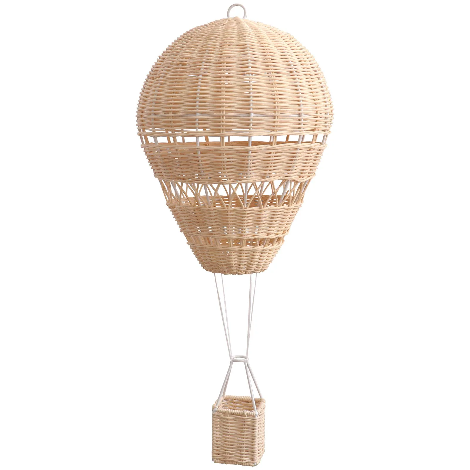 

Balloon Air Hot Hanging Decor Rattan Woven Ornament Wall Decoration Decorations Ornaments Nursery Room Wicker Photo Party
