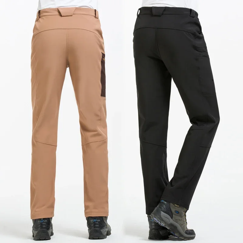 Новые мужские толстые флисовые мягкие брюки NUONEKO походные для кемпинга уличные