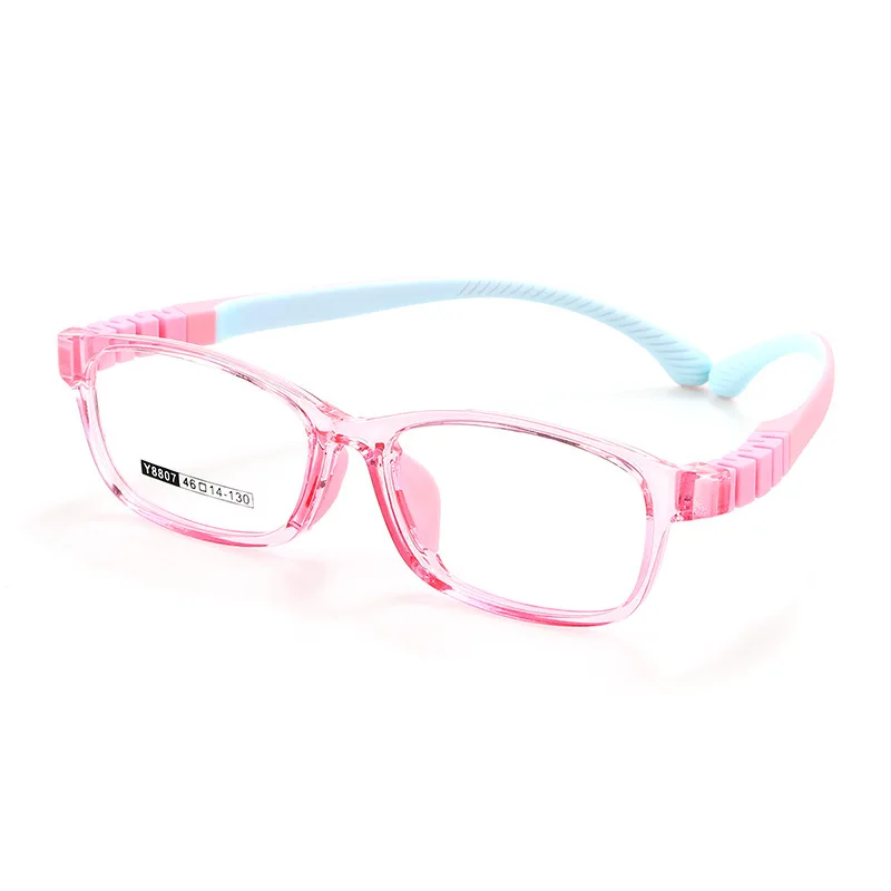

4-10Year-old Detachable Round Kids Optical Frame Children Frames Spectacles Food Grade Material Prescription Lunettes