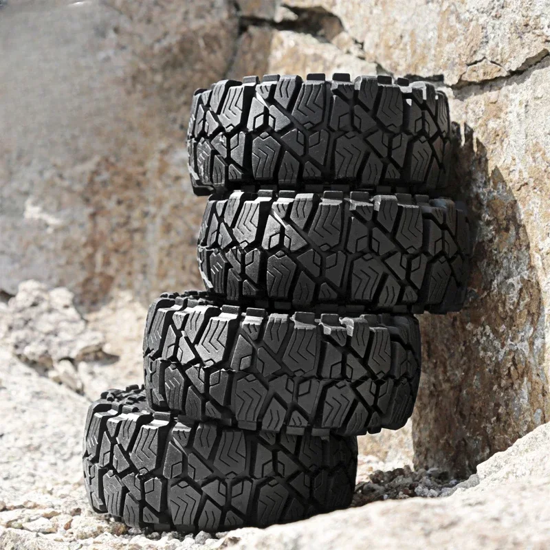 4 шт. 1 9 резиновая шина для 1/10 RC гусеничного автомобиля Axial SCX10 Pro Capra TRX4 RC4WD D90 Redcat