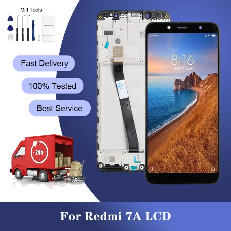 

5.45 Inch For Xiaomi Redmi 7A Lcd Touch Screen Digitizer Assembly MZB7995IN M1903C3EG M1903C3EH M1903C3EI Display Wholesale