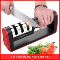 3 in 1 professional sharpener knife sharpener diamond grinding stones whetstone stick sharpening kitchen cooking home gadget