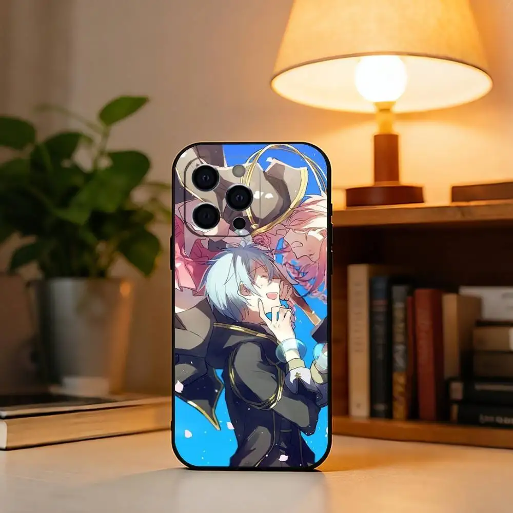 Фото Чехол для телефона A-Anime N-Net-juu no Susume для iPhone 17, 16, 15, 14, 13, 12, 11 Plus, Pro Max и других моделей, мягкий черный чехол №5