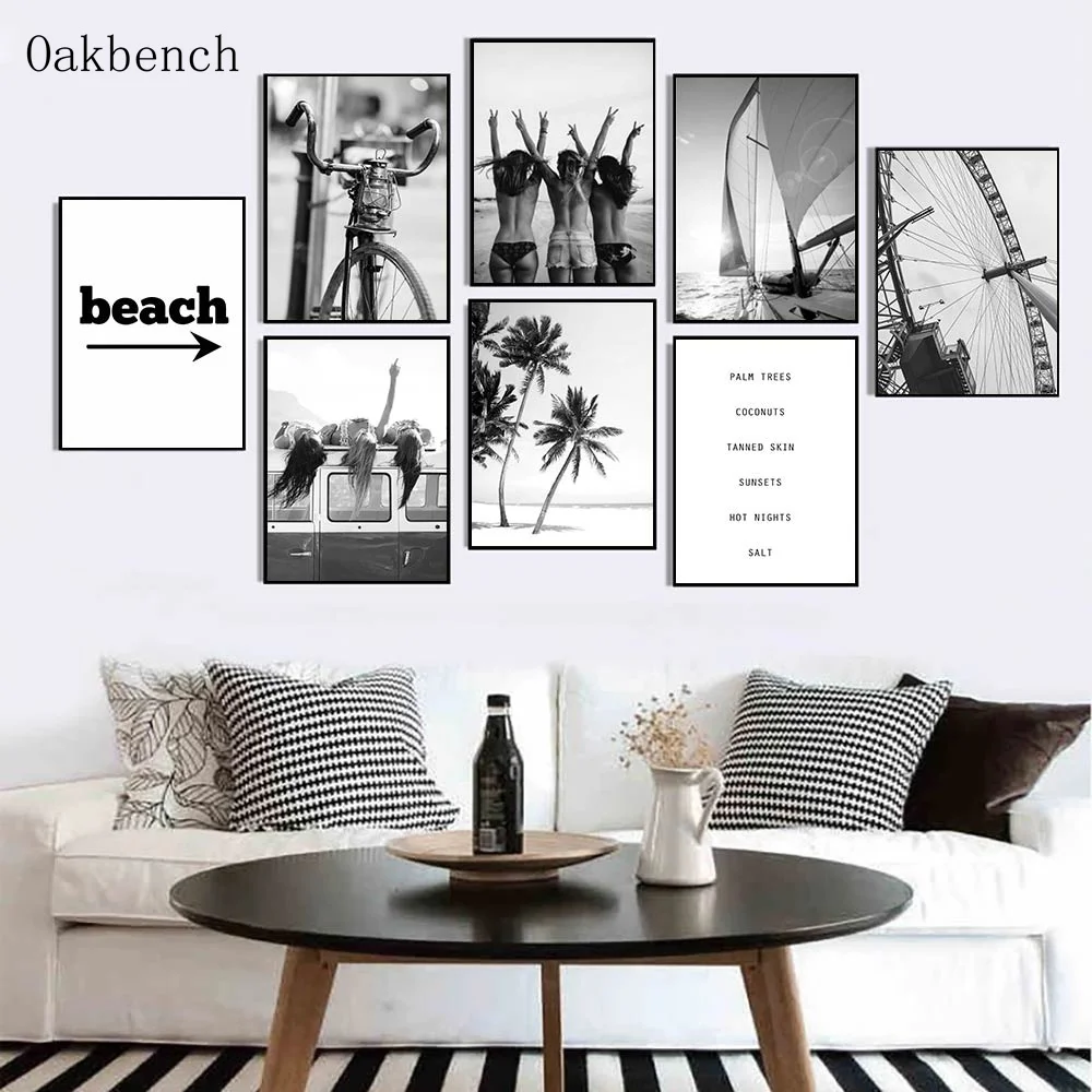 Картина на холсте в скандинавском стиле