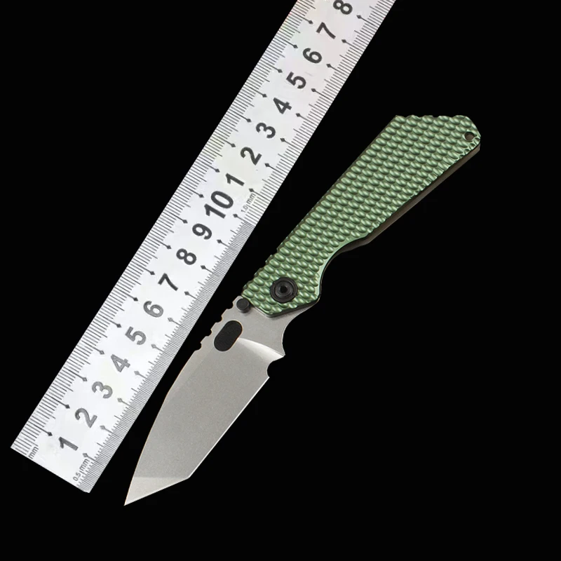 Складной нож SMF рукоятка из титанового сплава со стандартным лезвием для